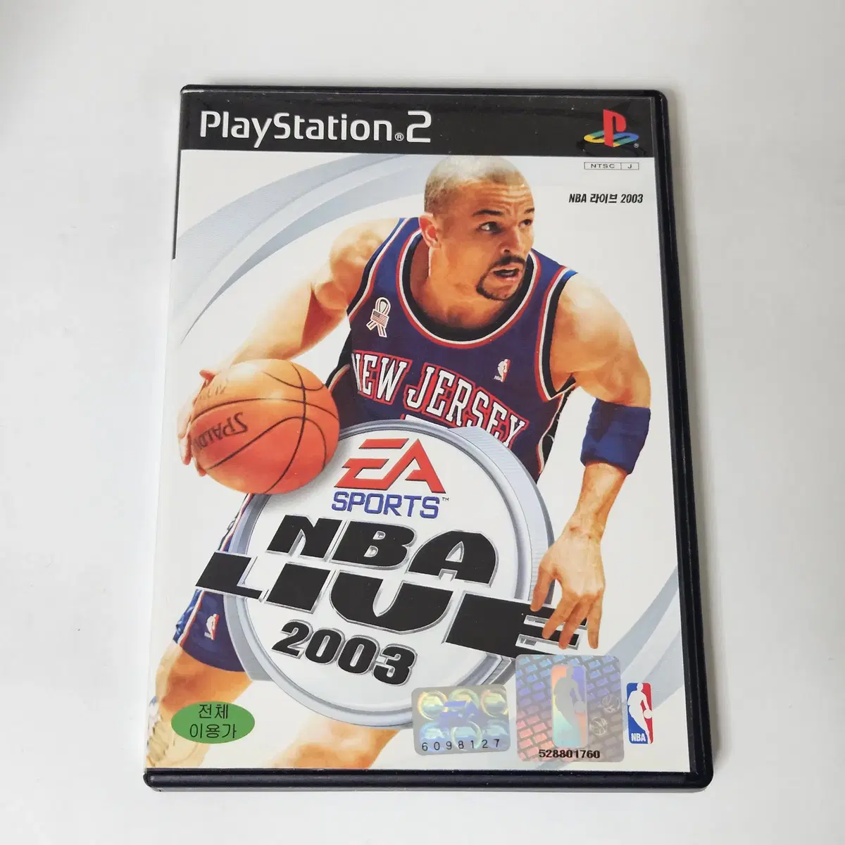 PS2 NBA LIVE 2003 정발 플스2